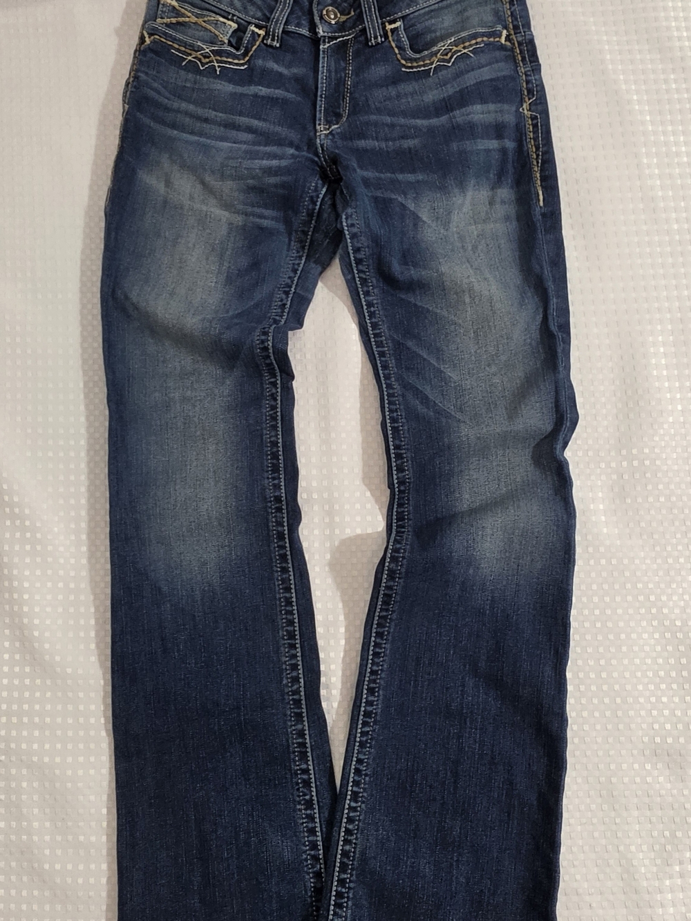 Ariat R.E.A.L. Jeans 30L Entwined - Mid-Rise Bootcut (Air Conditioned Ankles!)